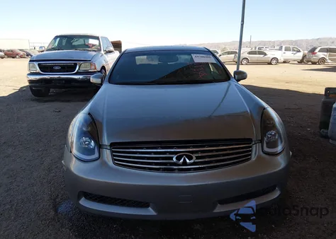 2005 Infiniti G35 z USA, uszkodzony, nr VIN JNKCV54E15M424058